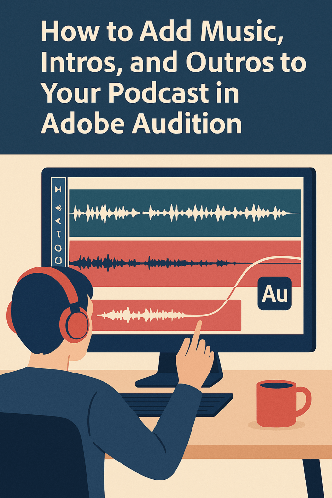 How to Add Music, Intros, and Outros to Your Podcast in Adobe Audition