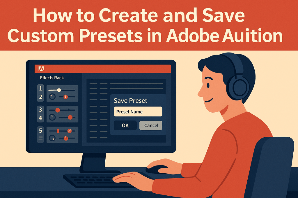 🎧 How to Create and Save Custom Presets in Adobe&nbsp;Audition