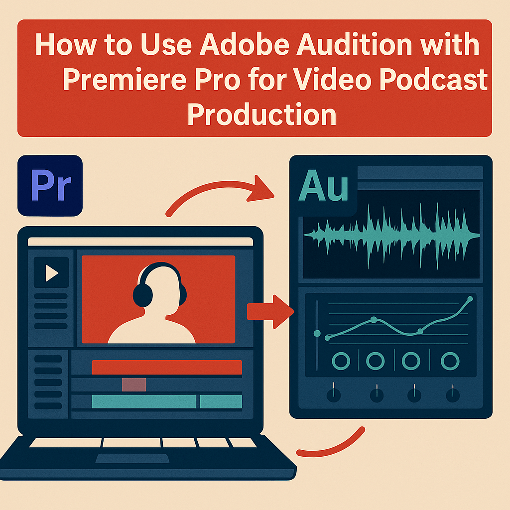 🎧 How to Use Adobe Audition with Premiere Pro for Video Podcast&nbsp;Production