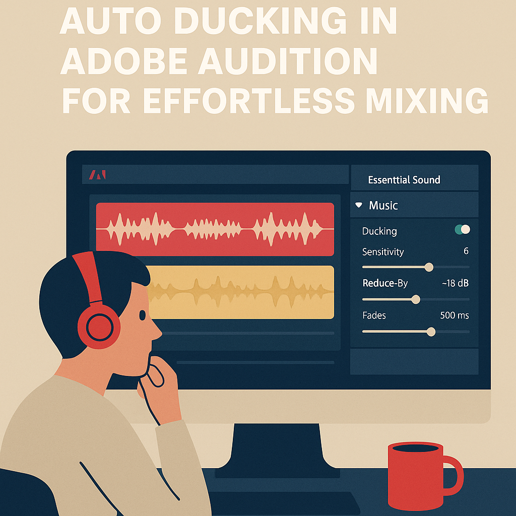 How to Use Auto Ducking in Adobe Audition for Effortless Mixing