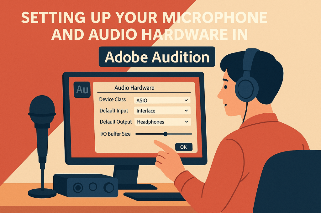 🎛️ Setting Up Your Microphone and Audio Hardware in Adobe&nbsp;Audition